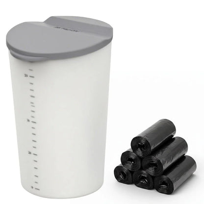 Premium Silicone Car Trash Can for Tesla Model S/Y/3/X | Leak-Proof Vehicle Garbage Bin & Interior Organizer