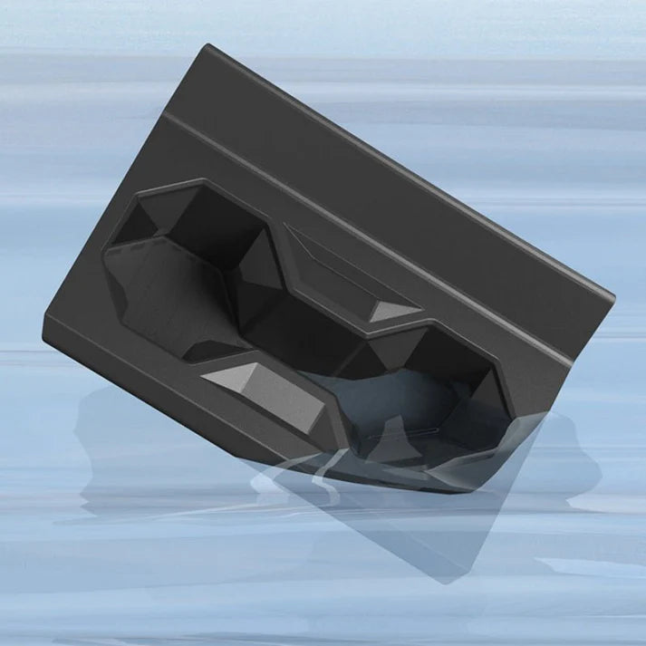 Silicone Center Console Cup Holder Insert for Tesla Cybertruck 2024-On | Non-Slip, Heat-Resistant Drink Holder Organizer