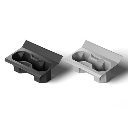 Silicone Center Console Cup Holder Insert for Tesla Cybertruck 2024-On | Non-Slip, Heat-Resistant Drink Holder Organizer