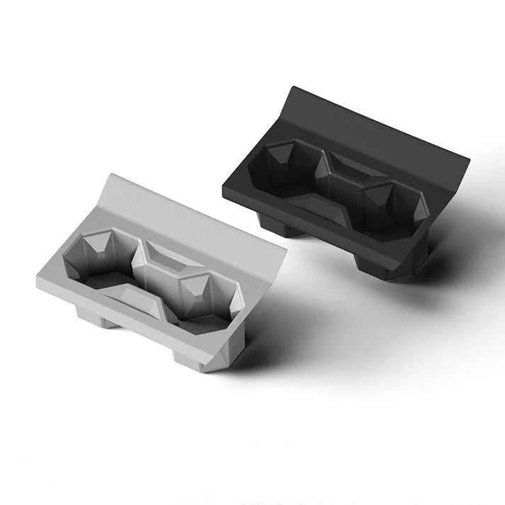 Silicone Center Console Cup Holder Insert for Tesla Cybertruck 2024-On | Non-Slip, Heat-Resistant Drink Holder Organizer