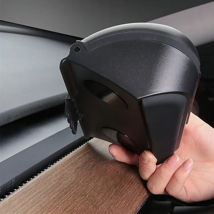 Silicone Sunglasses Holder for Tesla Model 3 & Model Y | Magnetic Car Glasses Case | Eco-Friendly Anti-Slip Interior Storage Organizer