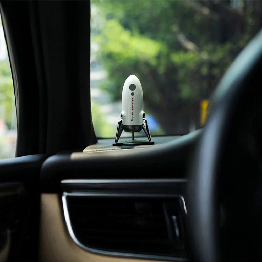 Space One Rocket Model Car Perfume for Tesla – Premium Essential Oil Aromatherapy Diffuser