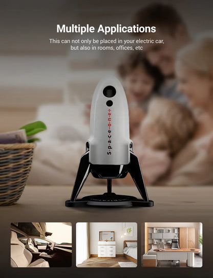Space One Rocket Model Car Perfume for Tesla – Premium Essential Oil Aromatherapy Diffuser