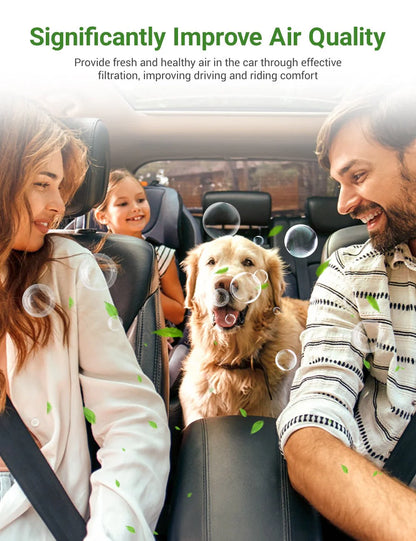 Activated Carbon Cabin Air Filter for Tesla Model X (2017–2026+) | HEPA-Grade PM2.5 Filtration | Odor & Allergen Removal