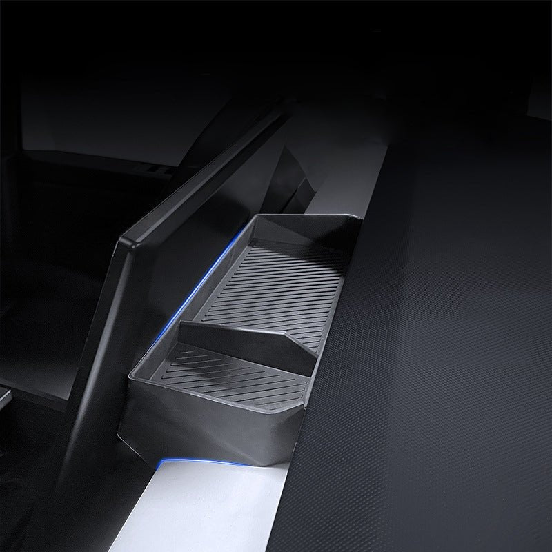 Hidden Storage Box Behind Navigation Screen for Tesla Cybertruck (2024–Present) | Custom-Fit Interior Organizer