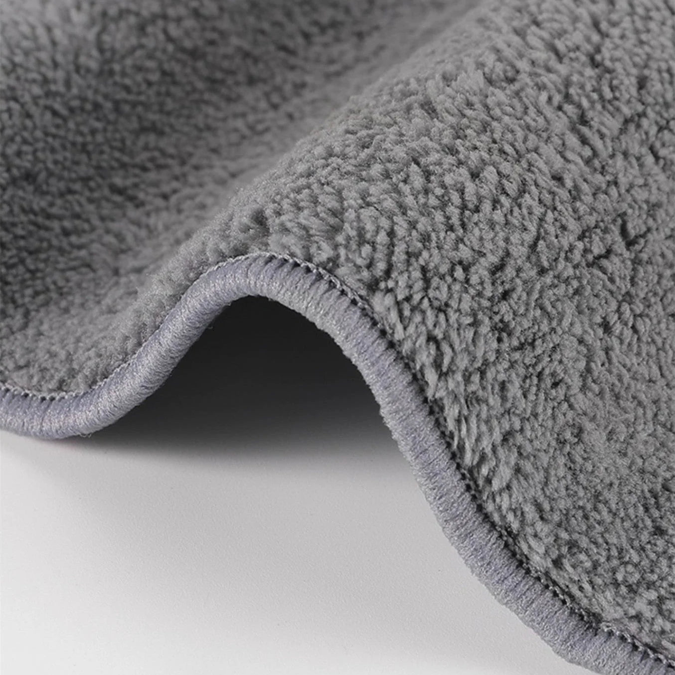 Premium Dual-Sided Car Cleaning Towel (30×30cm) | Suede & Coral Velvet | Scratch-Free, Lint-Free | For Tesla Model 3, Model Y, Model S, Model X & Cybertruck