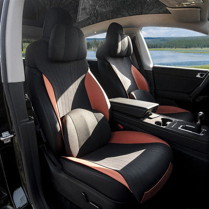 Premium Suede Seat Covers for Tesla Model 3 & Model Y | Breathable, Airbag Compatible, All-Season Interior Protection