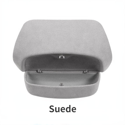 Sunglass Holder Storage Clip for Tesla Model Y | Premium ABS & Velvet-Lined Car Glasses Case | Snap-On Installation, Scratch-Free Protection