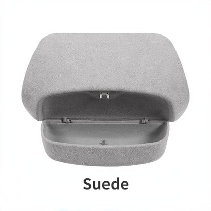 Sunglass Holder Storage Clip for Tesla Model Y | Premium ABS & Velvet-Lined Car Glasses Case | Snap-On Installation, Scratch-Free Protection