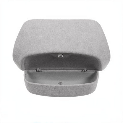 Sunglass Holder Storage Clip for Tesla Model Y | Premium ABS & Velvet-Lined Car Glasses Case | Snap-On Installation, Scratch-Free Protection