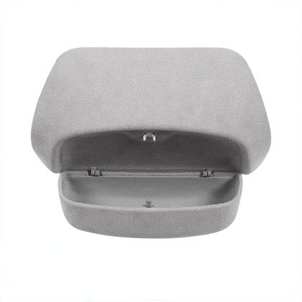 Sunglass Holder Storage Clip for Tesla Model Y | Premium ABS & Velvet-Lined Car Glasses Case | Snap-On Installation, Scratch-Free Protection