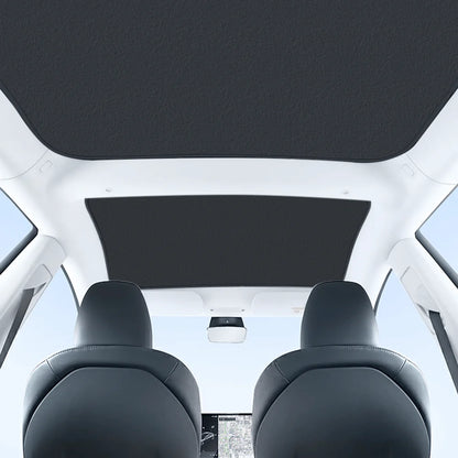 Graphene Roof Sunshade for Tesla Model 3 (2017–Present) – Custom-Fit Glass Roof Shade with UV Protection & Heat Reduction