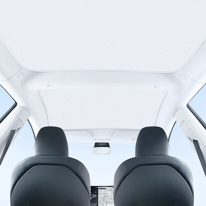 Graphene Roof Sunshade for Tesla Model 3 (2017–Present) – Custom-Fit Glass Roof Shade with UV Protection & Heat Reduction
