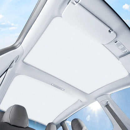 Graphene Roof Sunshade for Tesla Model 3 (2017–Present) – Custom-Fit Glass Roof Shade with UV Protection & Heat Reduction