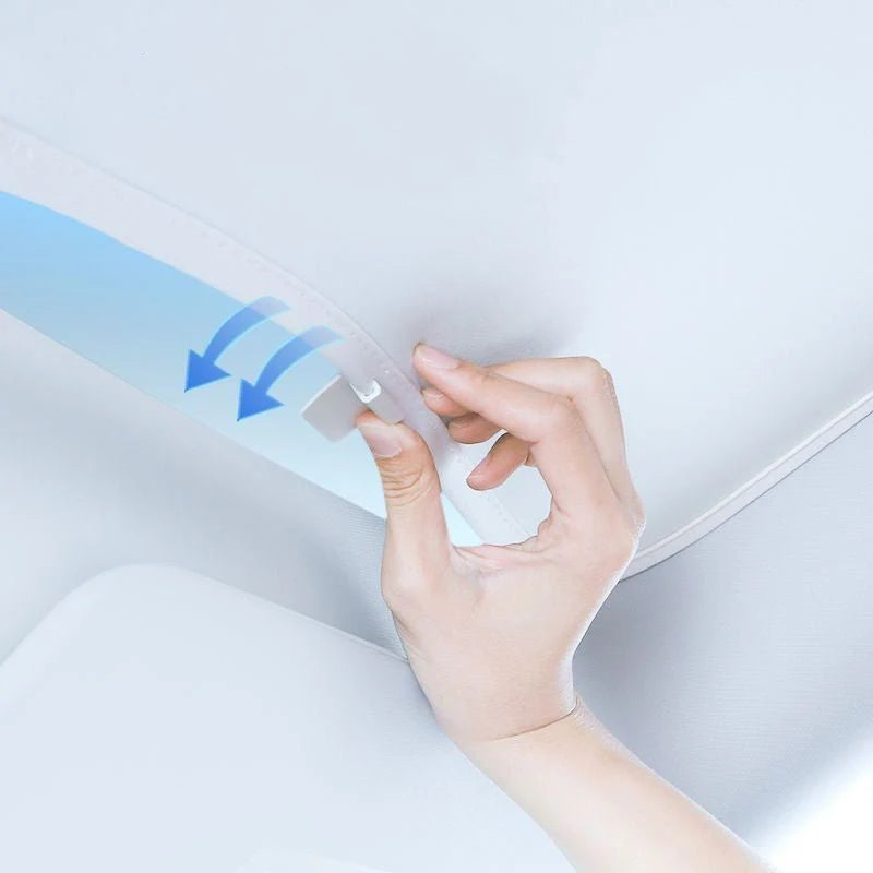 Tesla Model 3 Highland Sunshade – Custom Fit Roof Sunshade with Nano Heat Insulation & Memory Metal Frame