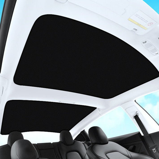 Tesla Model 3 Highland Sunshade – Custom Fit Roof Sunshade with Nano Heat Insulation & Memory Metal Frame