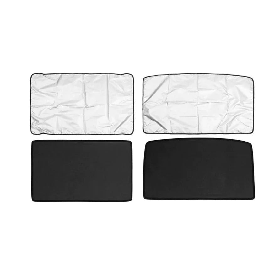 Tesla Model S Sunshade 2016-2020 – Mesh Roof Sunshade, UV & Heat Protection, Easy Installation