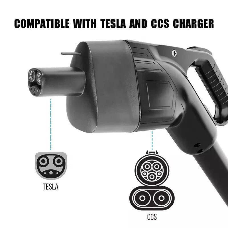 Tesla CCS1 Adapter | Fast Charging Solution for Model S Model 3 Model X Model Y | Portable & Reliable