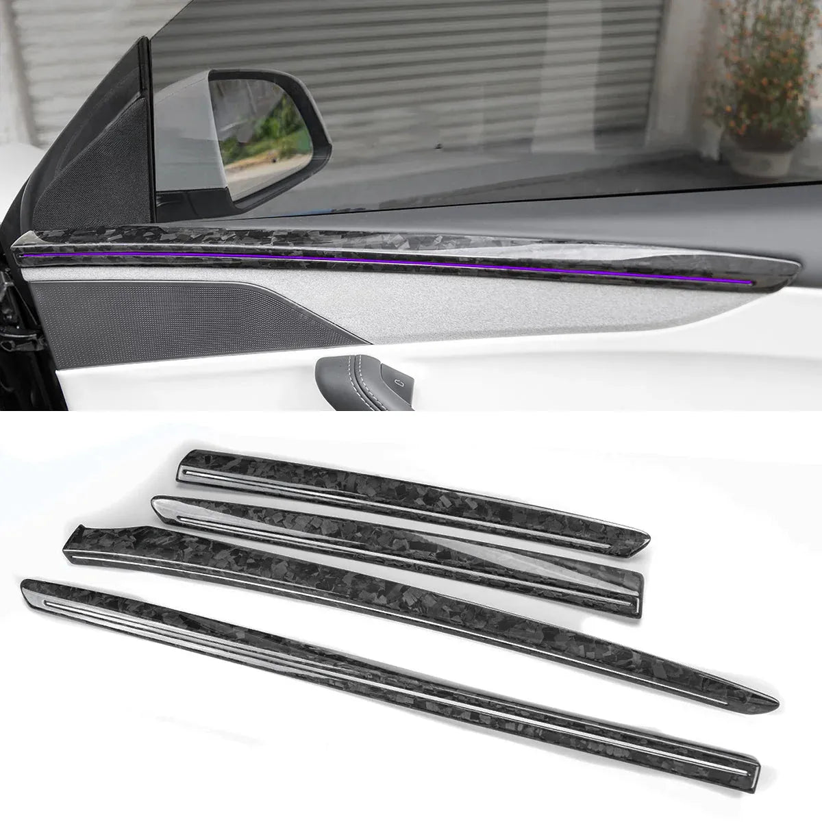 Dry Carbon Fiber Dashboard Cover for Tesla Model Y Juniper (2025+) – OEM-Fit Carbon Interior Trim Upgrade