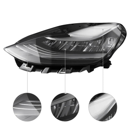 Full LED Headlight Assembly Replacement for Tesla Model 3 2017–2020 | OEM 1077371-00-K / 1077372-00-K
