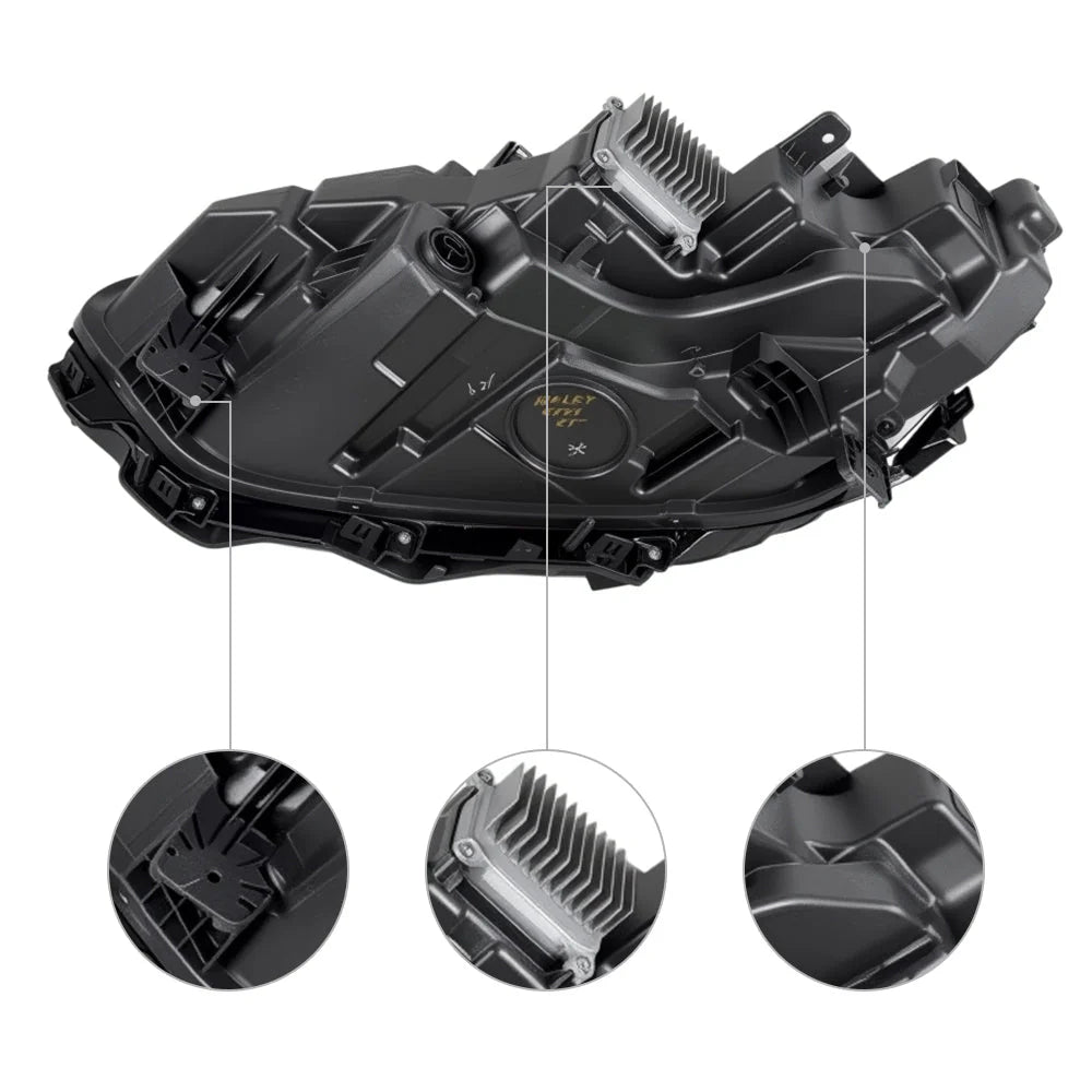 LED Headlight Assembly Replacement for Tesla Model X 2016–Present | OEM-Grade Fit | Left/Right Options | Compatible with 1034312–1034319