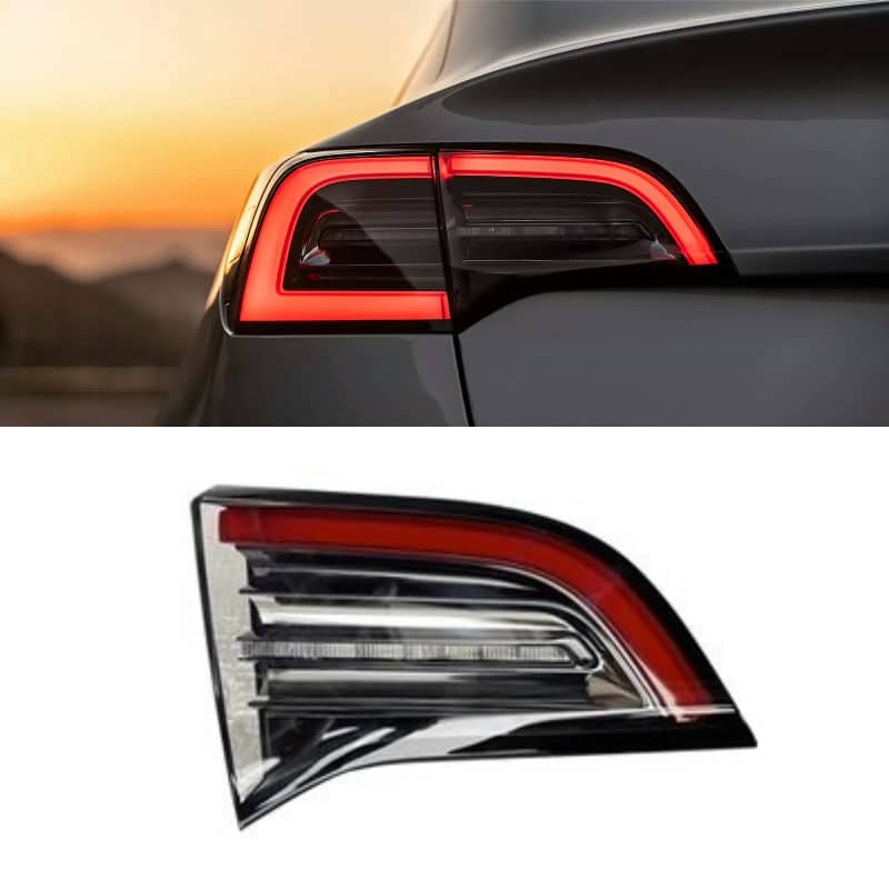 4-Pin LED Inner Tail & Brake Light Replacement for Tesla Model 3 (2017-2023) & Model Y (2020-2023) – Direct Fit Upgrade