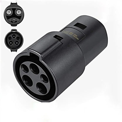 J1772 to Tesla Adapter (60A 250V, 14.4kW) — Level 2 Charging Adapter for Tesla Model S Model 3 Model X Model Y, High-Power EV Charger Converter