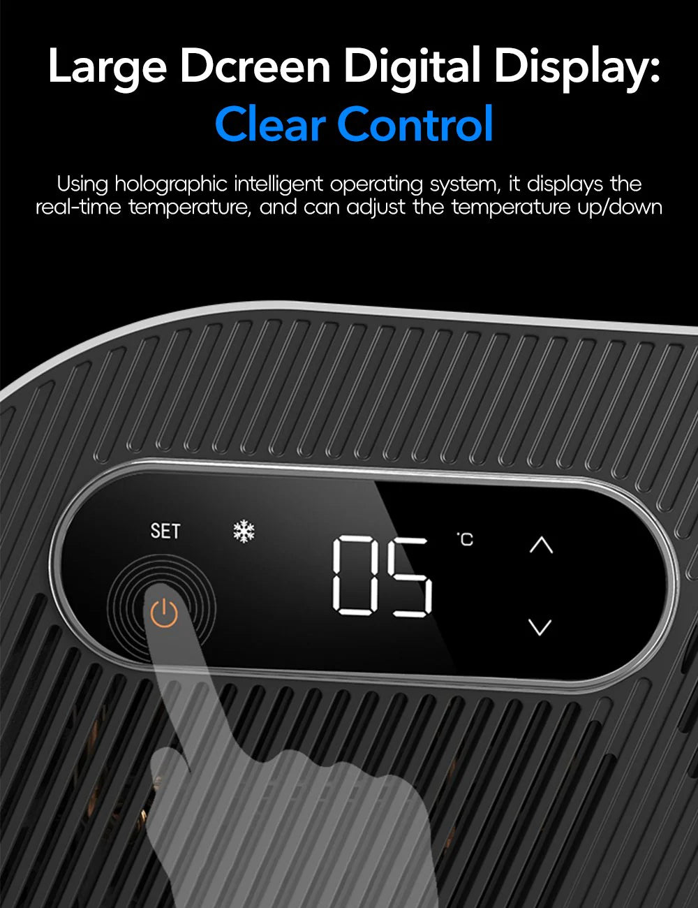 Rear Trunk On-Board Refrigerator for Tesla Model Y (5-Seater) – 15L Built-In Car Fridge with Low Energy Consumption & Intelligent Temperature Control