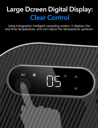 Rear Trunk On-Board Refrigerator for Tesla Model Y (5-Seater) – 15L Built-In Car Fridge with Low Energy Consumption & Intelligent Temperature Control