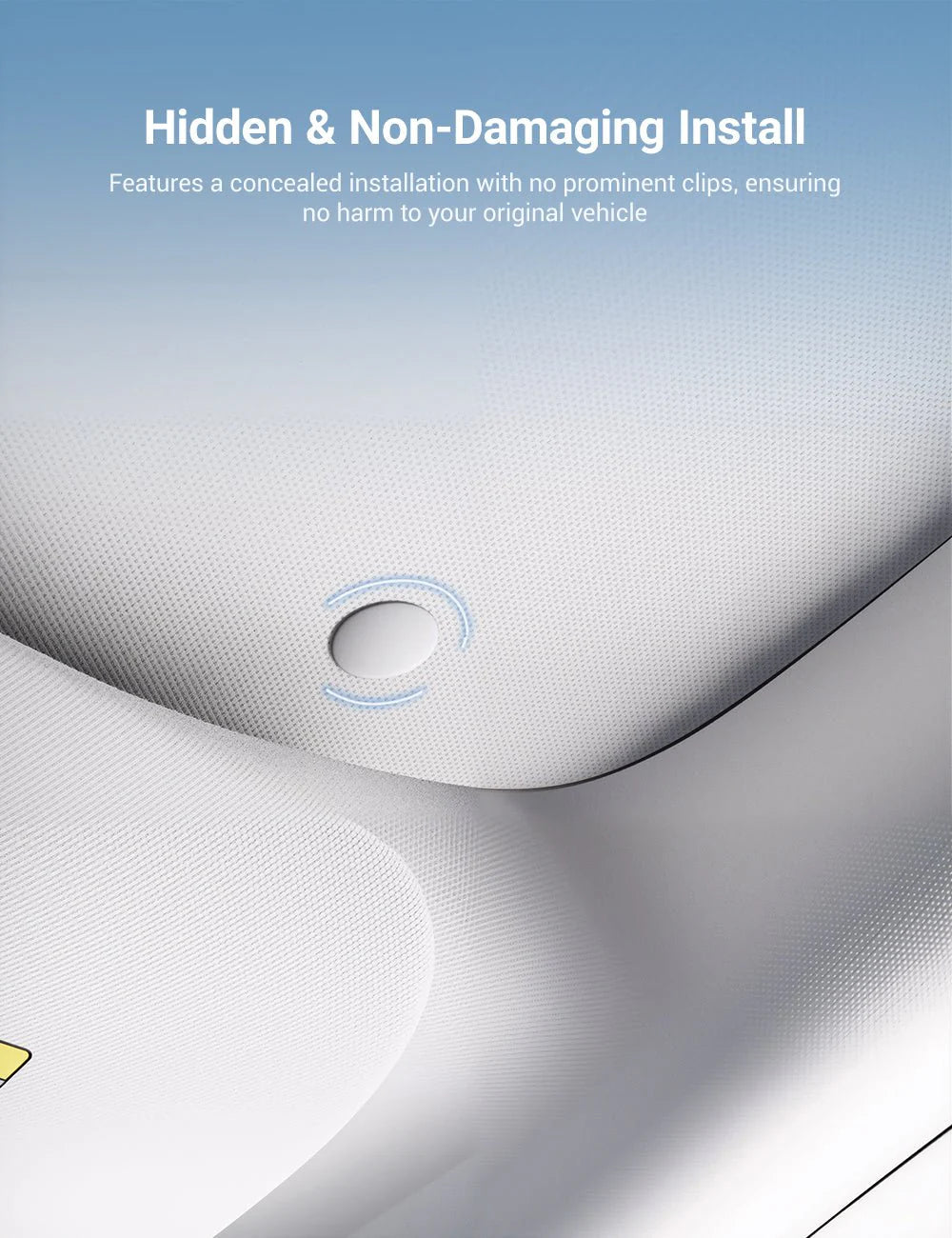 Retractable Glass Roof Sunshade for Tesla Model Y Juniper (UPF50+ Heat & UV Protection)