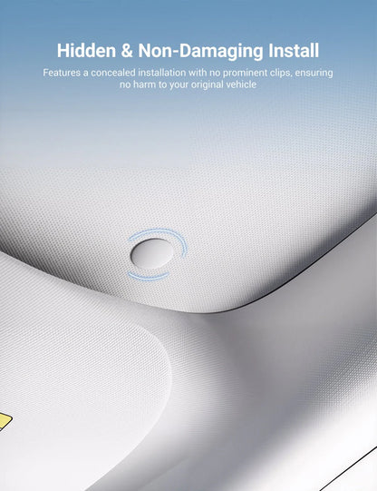 Retractable Glass Roof Sunshade for Tesla Model Y Juniper (UPF50+ Heat & UV Protection)