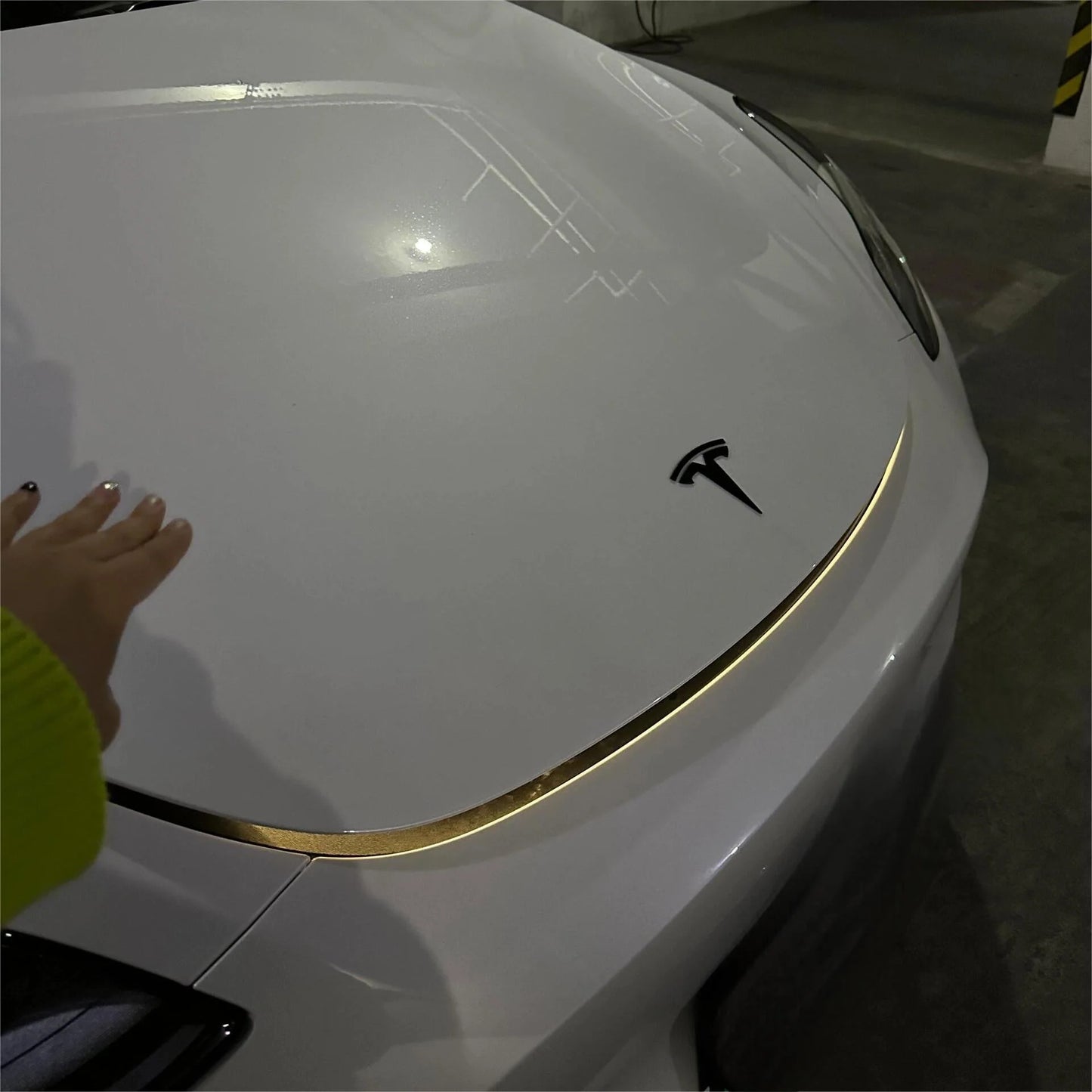 RGB LED Frunk Light Strip for Tesla Model 3, Model Y, Model S, and Model X (2012–2024) | APP & Remote Control Multicolor Frunk Lighting Kit