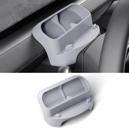 Sunglasses & Phone Holder Organizer for 2025 Tesla Model Y Juniper – Custom Dash Storage with Head-Up Navigation Base