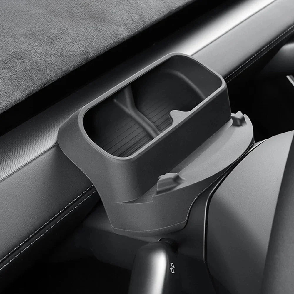 Sunglasses & Phone Holder Organizer for 2025 Tesla Model Y Juniper – Custom Dash Storage with Head-Up Navigation Base