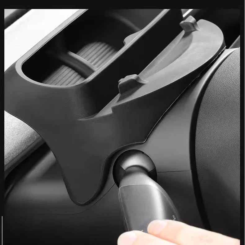 Sunglasses & Phone Holder Organizer for 2025 Tesla Model Y Juniper – Custom Dash Storage with Head-Up Navigation Base