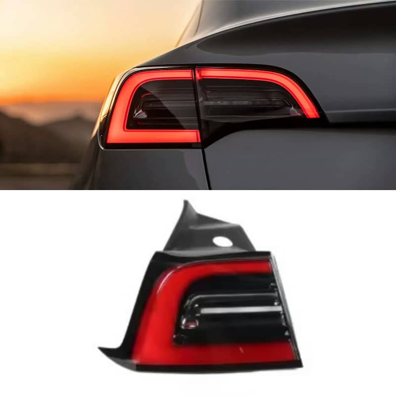 4-Pin LED Inner Tail & Brake Light Replacement for Tesla Model 3 (2017-2023) & Model Y (2020-2023) – Direct Fit Upgrade