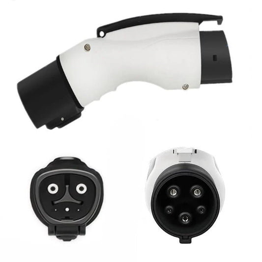 Tesla to J1772 EV Charging Adapter | 250V 40A | Level 1 & Level 2 EV Charger Converter | Compatible with Tesla Wall Connector & Destination Chargers | IP44 | ABS Housing