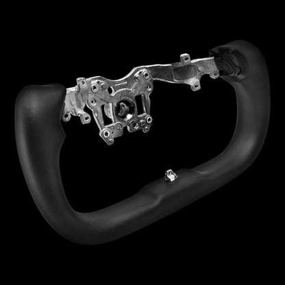 Yoke Steering Wheel for Tesla Cybertruck (2024+) – Nappa Leather Heated Yoke, OEM Airbag Compatible, Futuristic Interior Upgrade