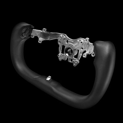 Yoke Steering Wheel for Tesla Cybertruck (2024+) – Nappa Leather Heated Yoke, OEM Airbag Compatible, Futuristic Interior Upgrade