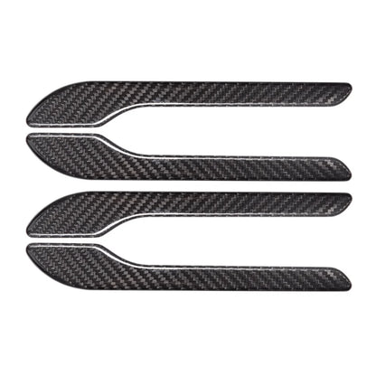 ABS Carbon Fiber Door Handle Cover Wrap Kit for Tesla Model 3/Y (2021-Present) – Scratch-Resistant Trim, 4-Piece Set by X-Auto