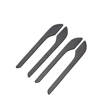 ABS Carbon Fiber Door Handle Cover Wrap Kit for Tesla Model 3/Y (2021-Present) – Scratch-Resistant Trim, 4-Piece Set by X-Auto