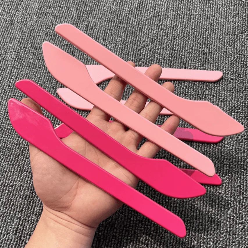 ABS Carbon Fiber Door Handle Cover Wrap Kit for Tesla Model 3/Y (2021-Present) – Scratch-Resistant Trim, 4-Piece Set by X-Auto