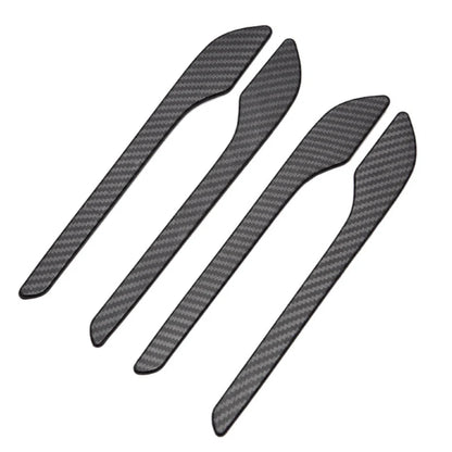 ABS Carbon Fiber Door Handle Cover Wrap Kit for Tesla Model 3/Y (2021-Present) – Scratch-Resistant Trim, 4-Piece Set by X-Auto