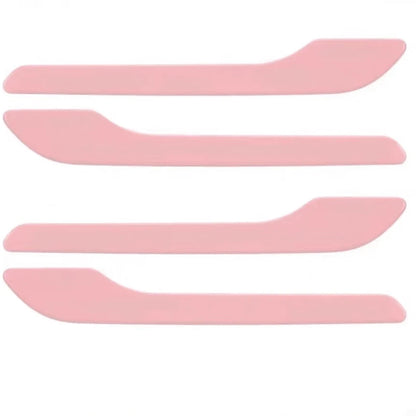 ABS Carbon Fiber Door Handle Cover Wrap Kit for Tesla Model 3/Y (2021-Present) – Scratch-Resistant Trim, 4-Piece Set by X-Auto