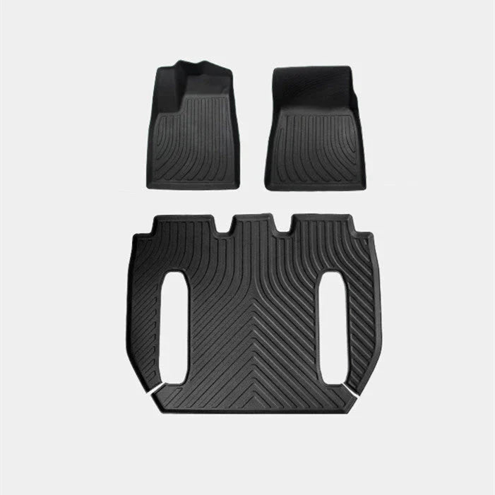 All-Weather Floor Mats for Tesla Model X – Custom Fit, Non-Slip, Eco-Friendly Interior Protection