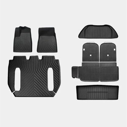 All-Weather Floor Mats for Tesla Model X – Custom Fit, Non-Slip, Eco-Friendly Interior Protection