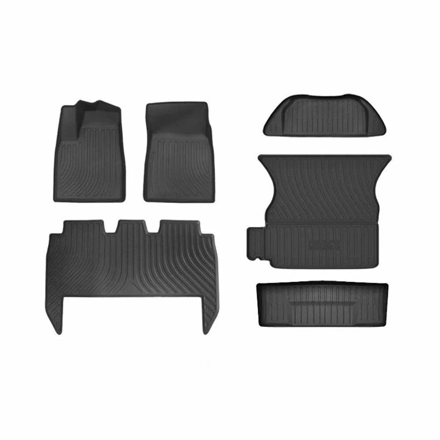 All-Weather Floor Mats for Tesla Model X – Custom Fit, Non-Slip, Eco-Friendly Interior Protection