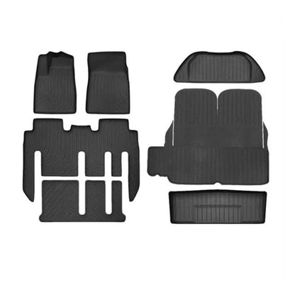 All-Weather Floor Mats for Tesla Model X – Custom Fit, Non-Slip, Eco-Friendly Interior Protection