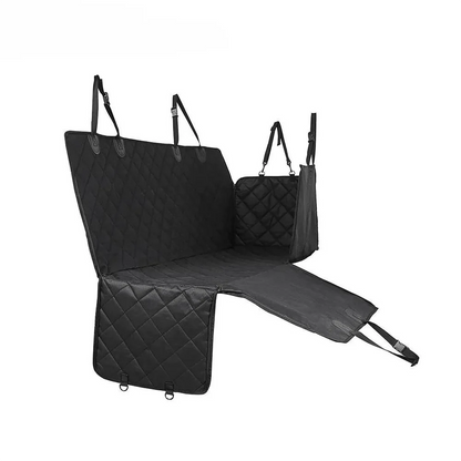 X-Auto Waterproof Back Seat Pet Cover for Tesla Model 3/Y/S/X/Cybertruck – 600D Oxford Dog Seat Protector with Side Flaps, Non-Slip Base & Easy-Clean Design