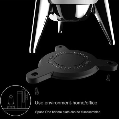 Tesla Car Air Freshener – Space One Rocket Model Perfume for Model X/Y/S/3 & Cybertruck, Alcohol-Free Aroma, Zinc Alloy & ABS